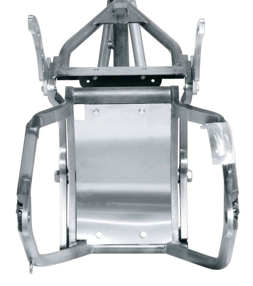 Zodiac Fat Tube Right Side Drive Frame Kit for Up to 330 Rear Tires – Frame & Rear Suspension