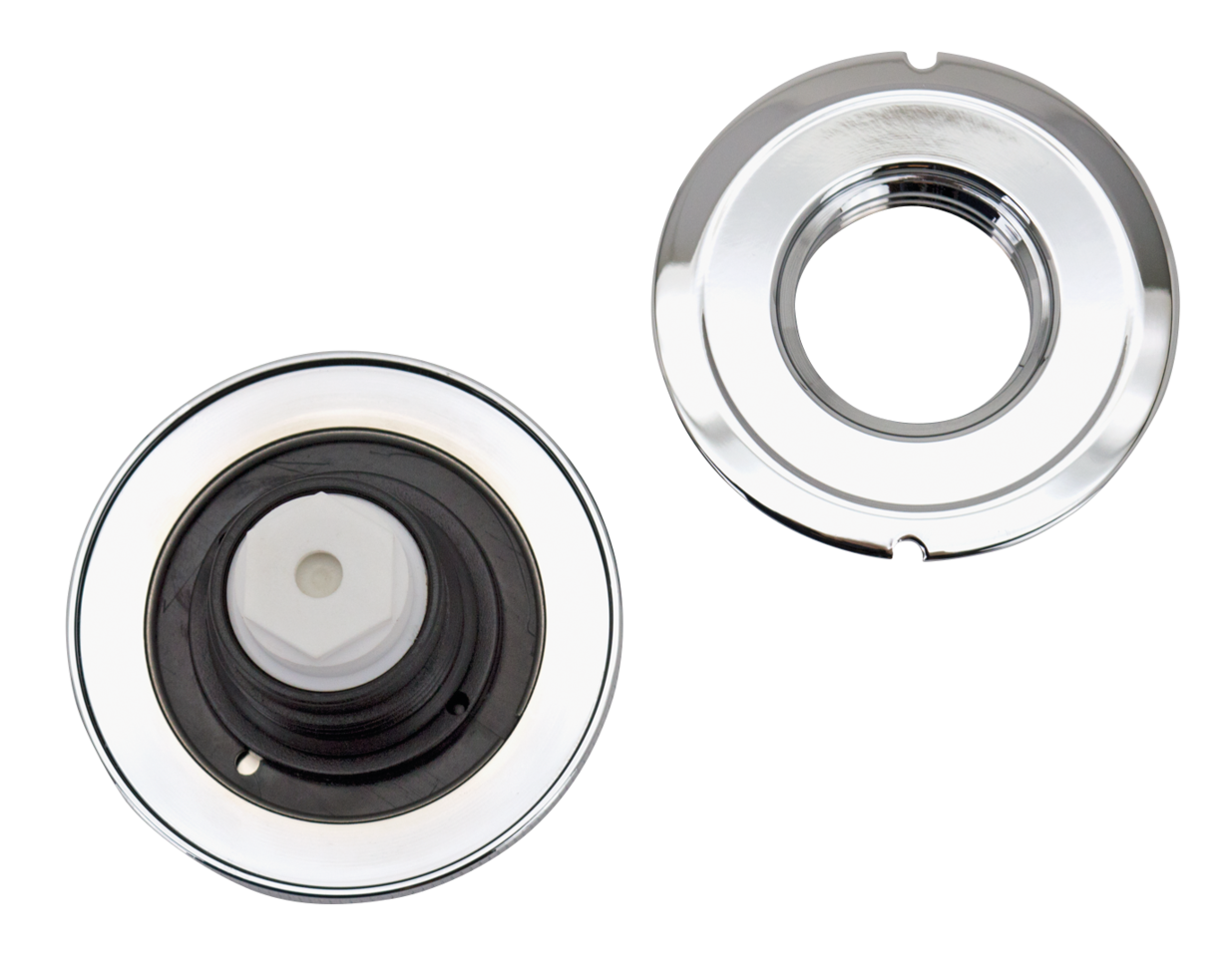Zodiac Chrome Billet "essential" Gas Caps – Gas- & Oil Tank
