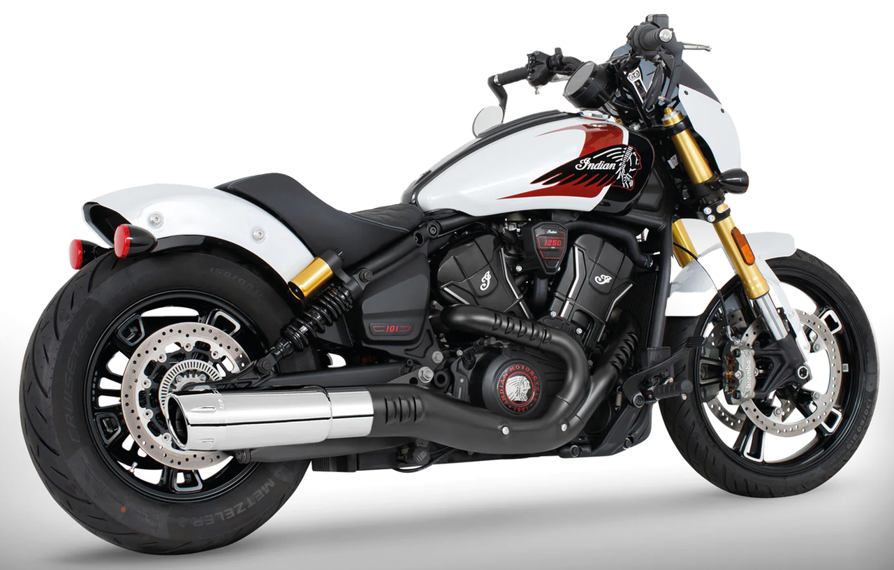 Freedom Performance Exhaust 4" Slip-Ons for Indian Scout 2025 to Present