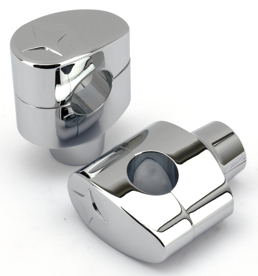 Zodiac Fusion Billet Tapered Oval Head Risers – Handlebar