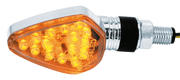 Zodiac EU Approved Chrome LED Turn Signal – Electric & Light