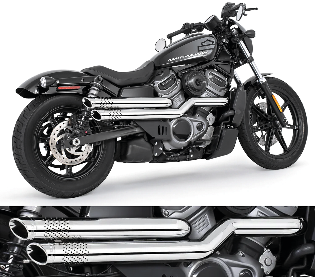 Freedom Performance Independence Exhausts for RH Sportster