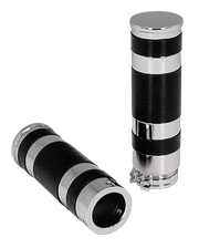 Zodiac Chrome Plated Flat Band Style Grip Sets – Handlebar