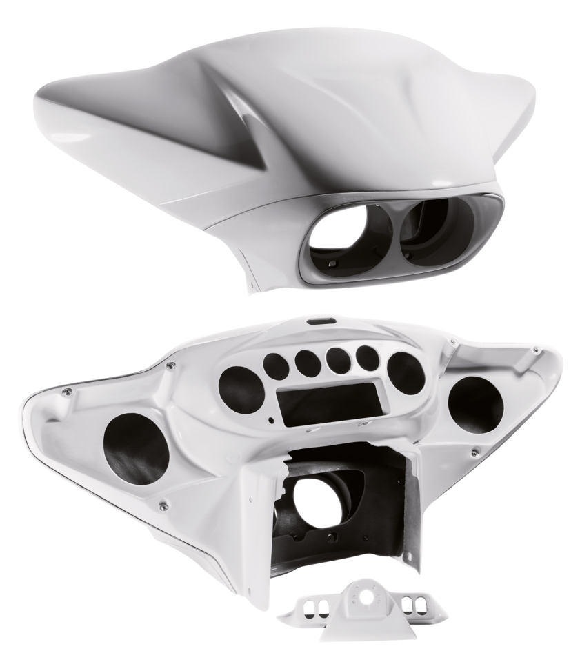 Tommy & Sons Batwing Style Fairing for Road Glide Headlights – Windshield