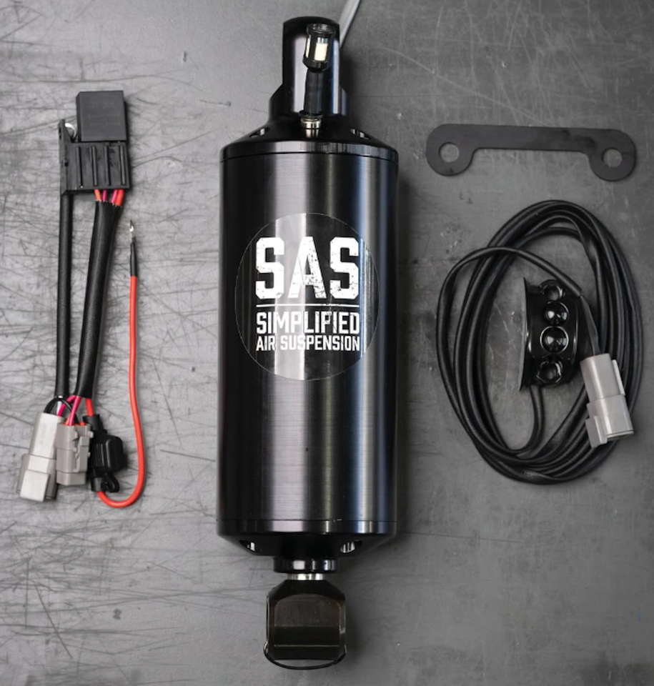 SAS/Simplified Air Suspension Simplified Air Suspension for Milwaukee Eight Softail – Frame & Rear Suspension