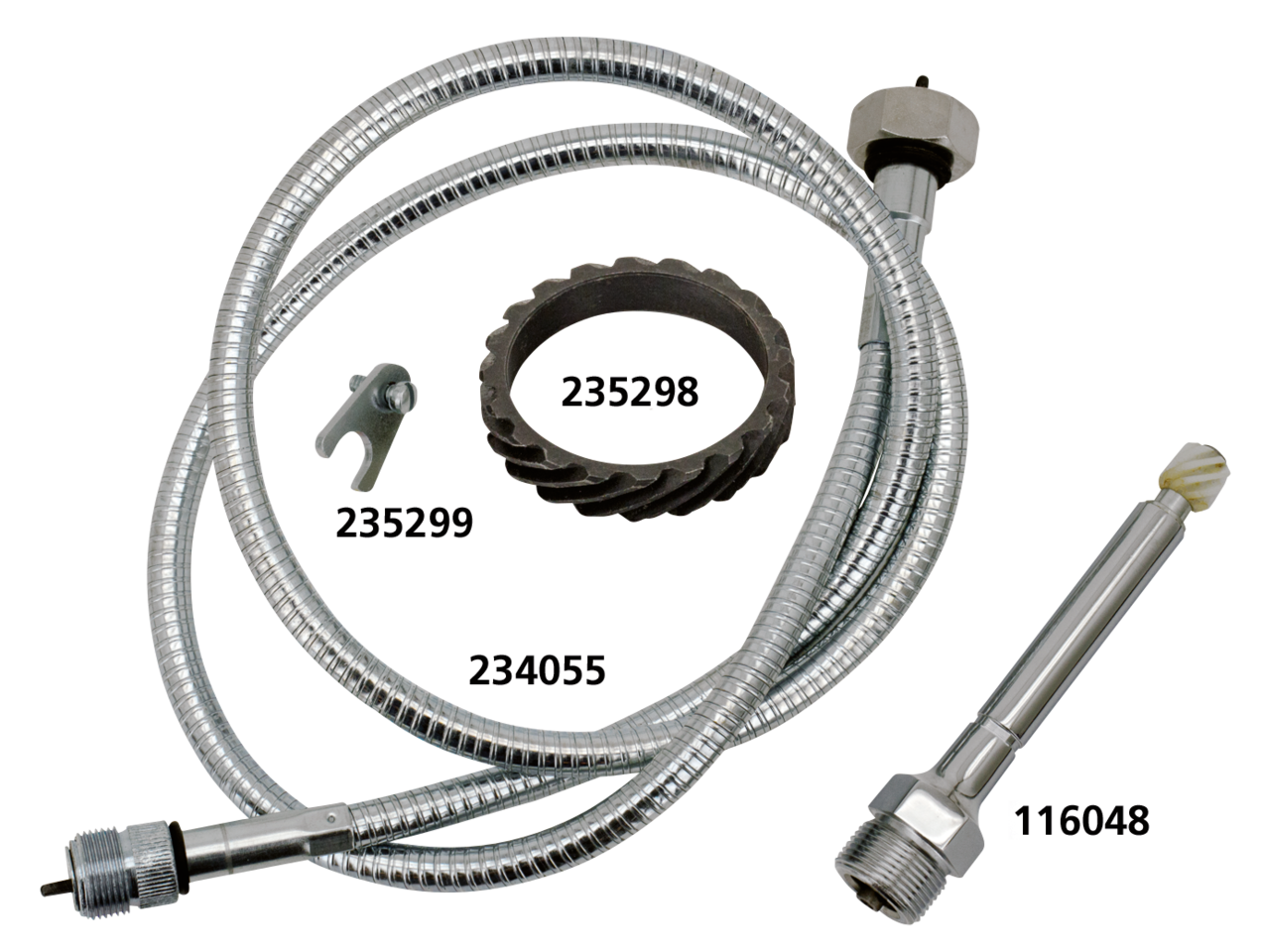 Zodiac Speedometer Drive & Cables for 45CI Models – Gauges & Dashes