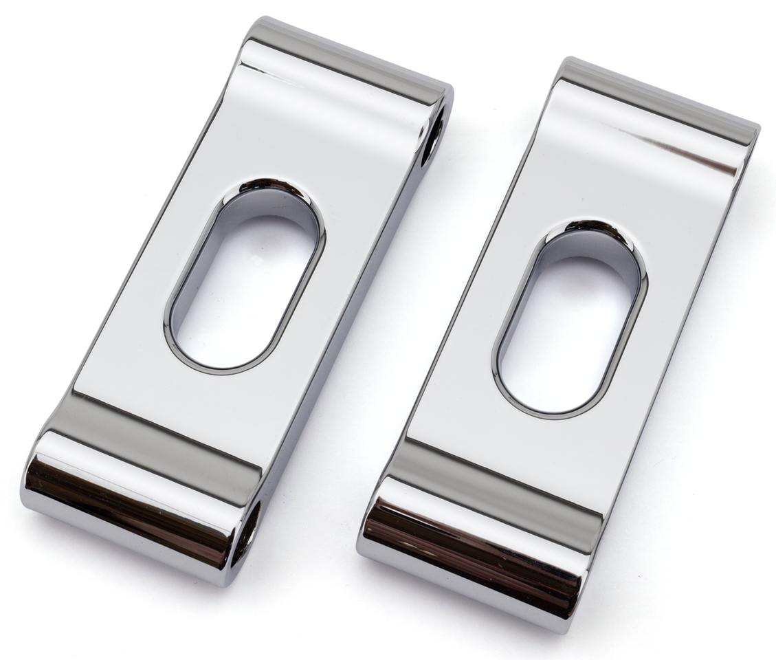 Zodiac Chrome "trapdoor" Front Fender Spacers – Fender & Struts