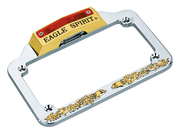 Zodiac Eagle Spirit License Plate Frame with Light – Electric & Light