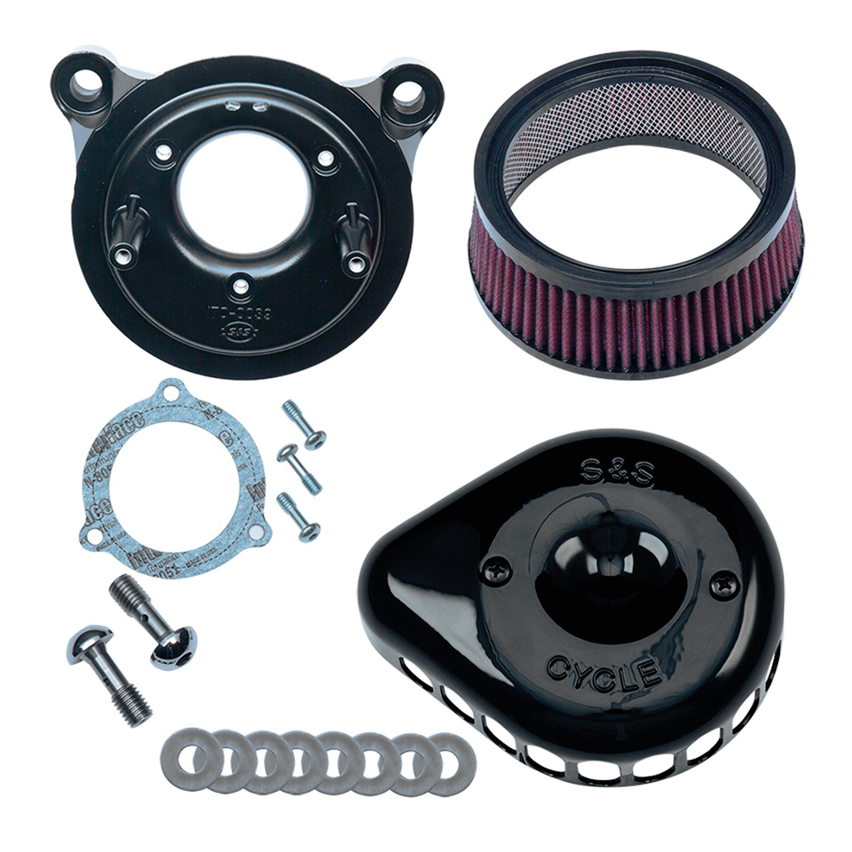 S&S Stealth Mini Teardrop Air Cleaner Kits – Intake