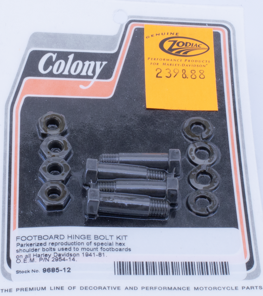 Colony Footboard Parts for Early Big Twin & 45CI – Foot Control