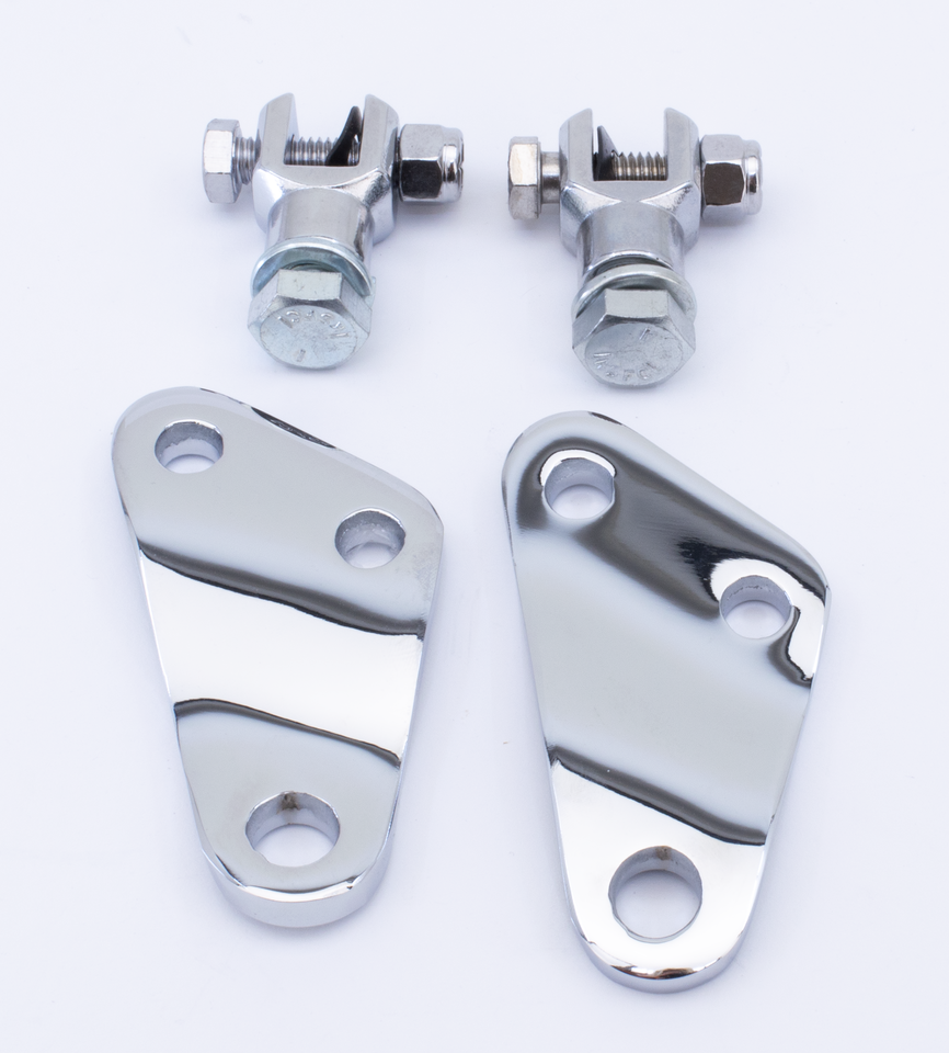 Zodiac Passenger Pegs, Brackets and Supports for FX – Foot Control