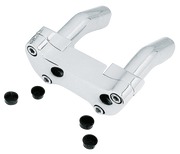 Zodiac Chrome Handlebar Riser and Clamp Sets