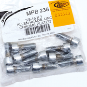 Midwest Acorn Nut Company Chrome Plated Allen Head Screws Assortment Knurled – Hardware