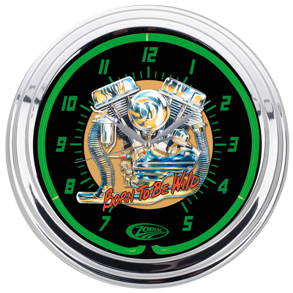 Zodiac Neon Wall Clocks – Helmets
