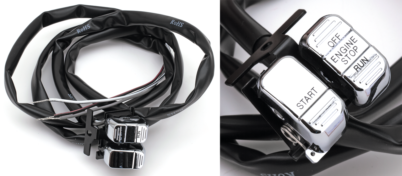 Daytona Ergonomic Handlebar Switches for 1996-2013 Models