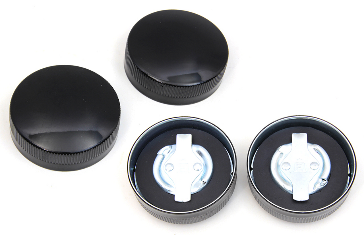 V-Twin Replica 1936-1972 Big Twin Cam-Lock Style Eaton Style Gas Caps – Gas- & Oil Tank
