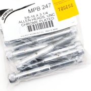 Midwest Acorn Nut Company Chrome Plated GRADE-8 Allen Head Socket Screws – Hardware