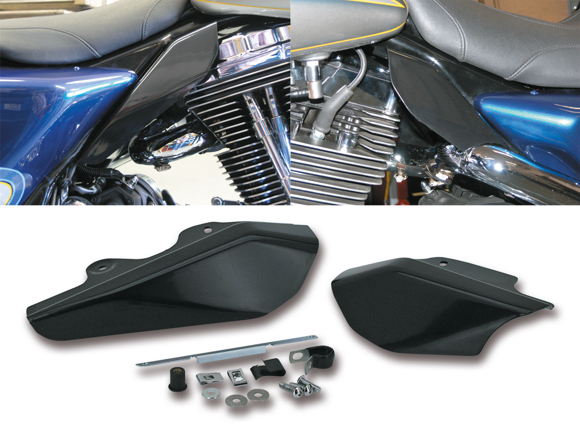 Zodiac Under Seat Mounted Air Deflectors for Touring – Frame & Rear Suspension