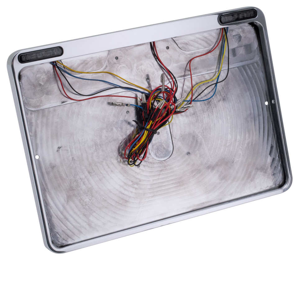 DMP License Plate Frame with Lights – Electric & Light