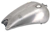 Zodiac One Piece 2" Stretched Smooth Top Steel Gas Tank for Dyna – Gas- & Oil Tank