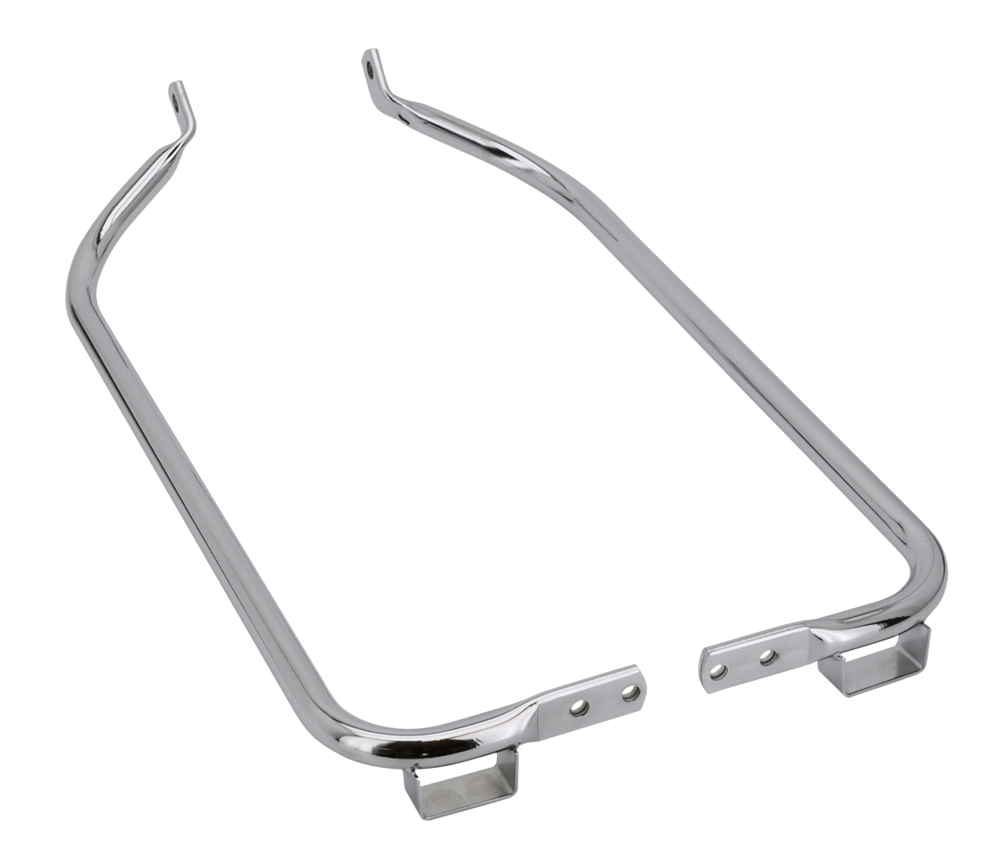 Zodiac's Chrome Saddlebag Supports for Touring – Luggage