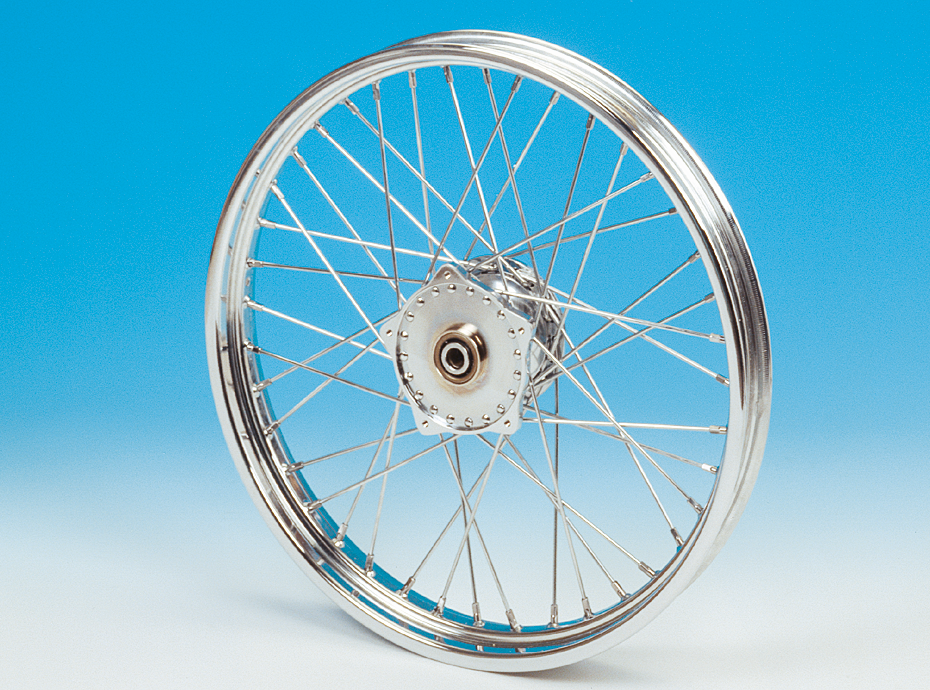 Zodiac Front Wheel Assemblies for 1974-1977 Sportster and FX – Wheel & Tire