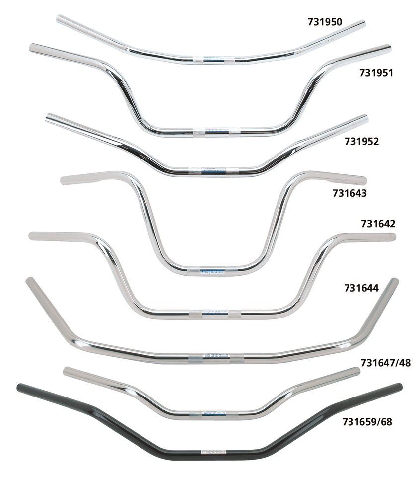 Fehling One Inch Diameter Handlebars
