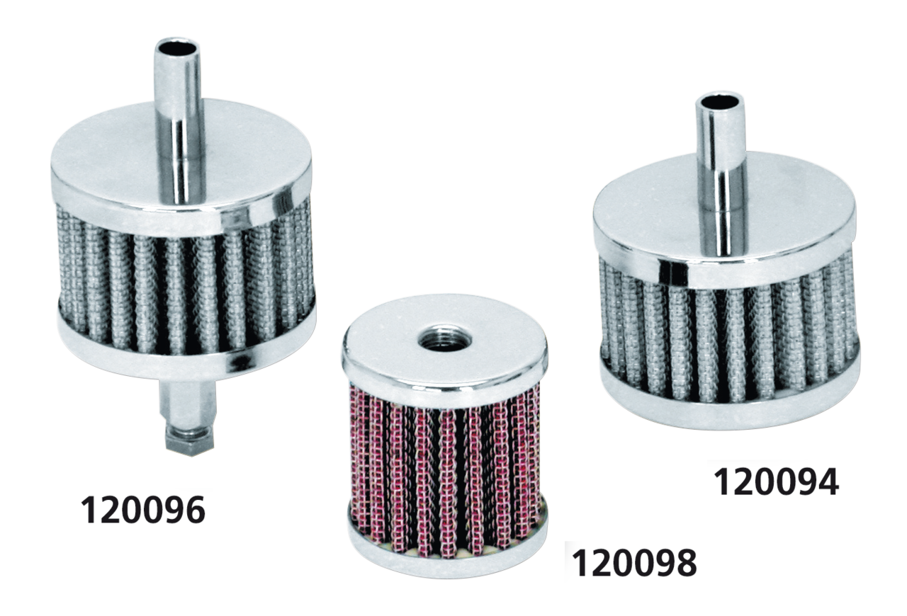 Zodiac Chrome Breather Filters – Intake