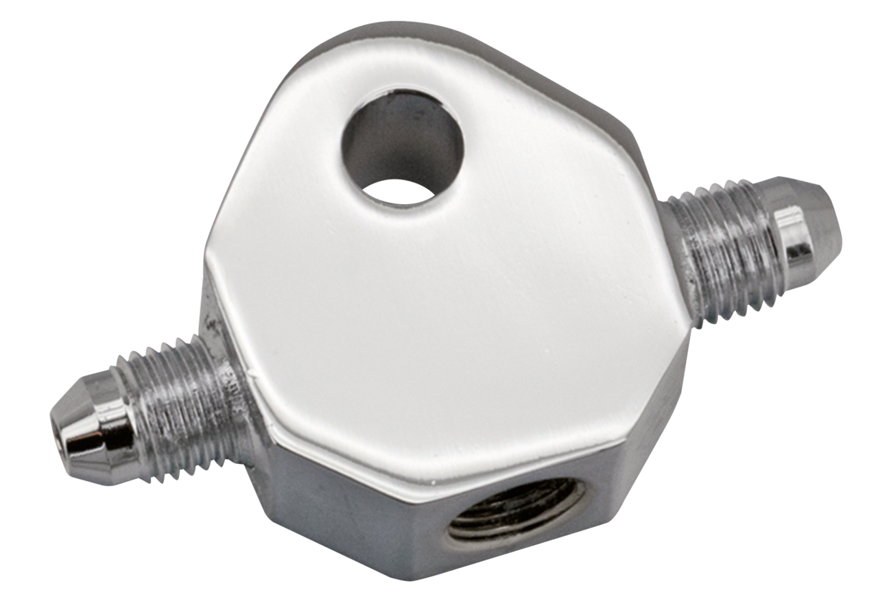 Zodiac Chrome Plated Custom Brake Line Tees – Control Cables & Hydraulic Lines