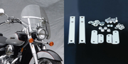 National Cycle Chopped Heavy-Duty Windshield