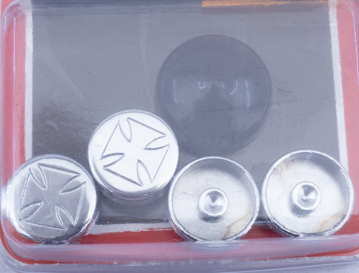 Midwest Acorn Nut Company Chrome Bolt Covers for Hex, Allen and Buttonhead Bolts – Hardware