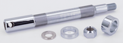Zodiac Chrome Plated Front and Rear Axles – Wheel & Tire