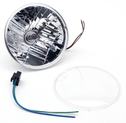 Zodiac 7" Bottom Mount Headlight – Electric & Light