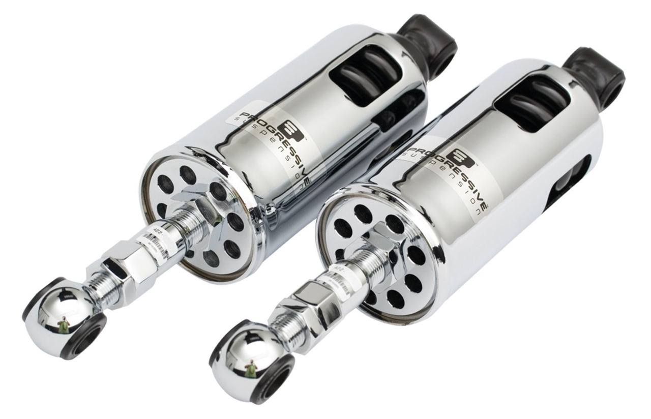Progressive Suspension Remote Adjustable Softail Shocks – Frame & Rear Suspension