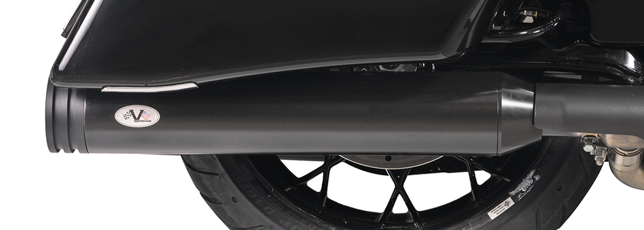 V-Performance Slip-On Mufflers for Touring – Exhaust