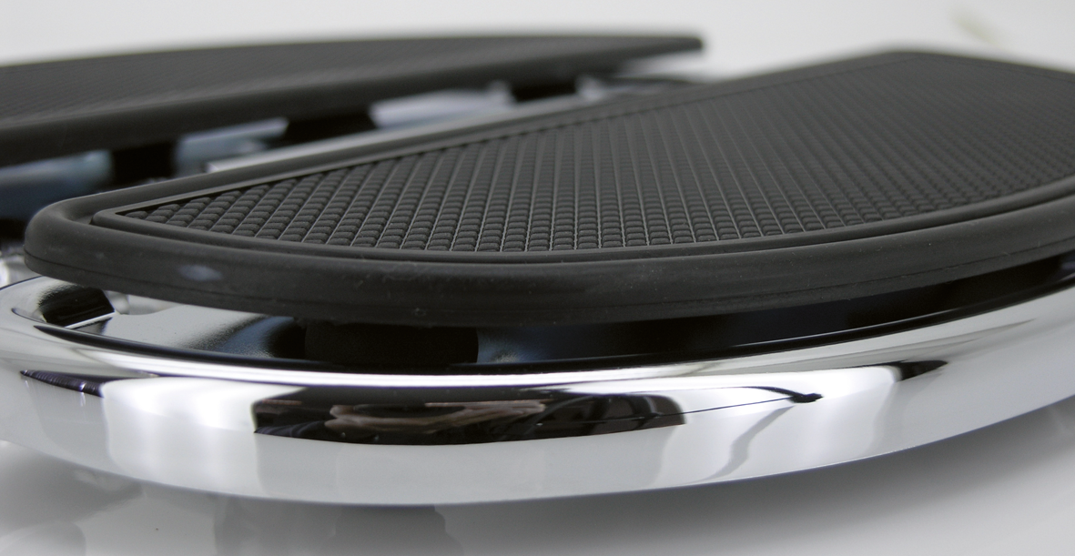 Zodiac Half-Moon Rider Footboards for Softail – Foot Control
