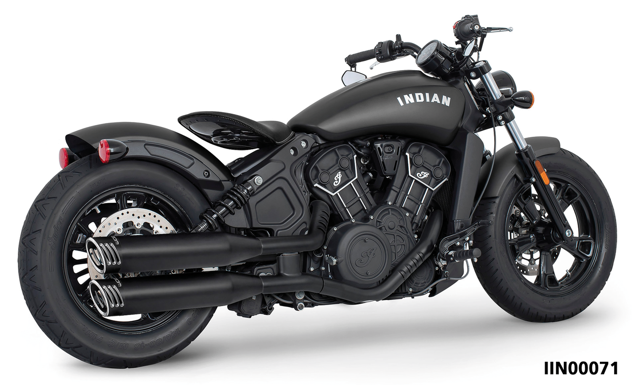 Freedom Performance Exhaust 4" Slip-Ons for Indian Scout 2015-2024