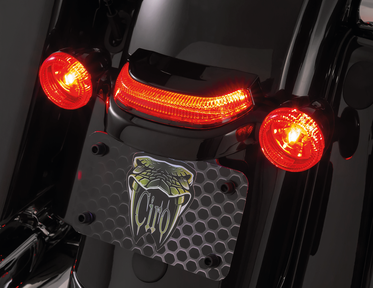 Ciro Crown Taillight for Touring – Electric & Light