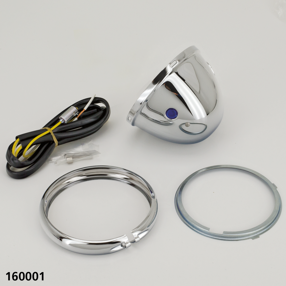 Zodiac Chrome 4 1/2" Early Model Spotlight – Electric & Light