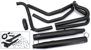 Mcj Adjustable True Dual Exhaust for Milwaukee Eight Softail