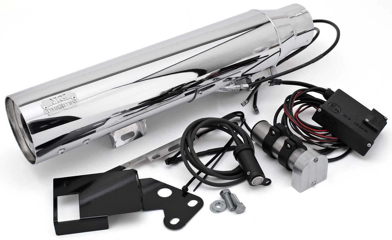 Mcj Adjustable Mufflers for Milwaukee Eight Softail – Exhaust