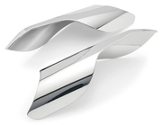 Ciro 3D Under Seat Mounted Heat Deflectors for Indian – Frame & Rear Suspension
