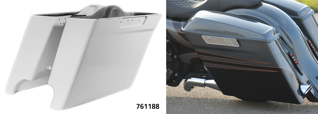 Tommy & Sons Fiberglass Saddlebag Bodies for Touring – Luggage