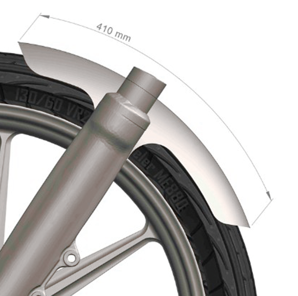 Rick's 23" Front Fenders for Breakout – Fender & Struts
