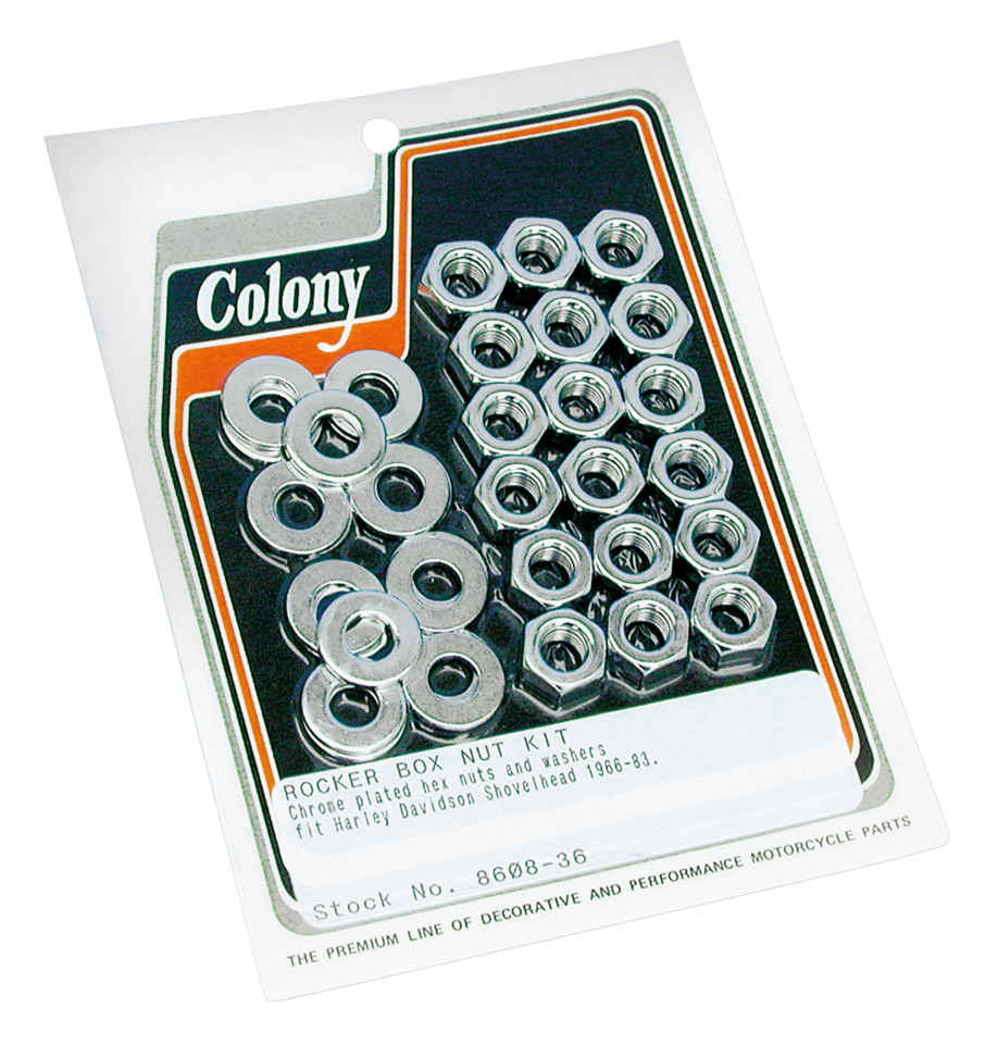 Colony Rocker Box Nut Kit – Engine