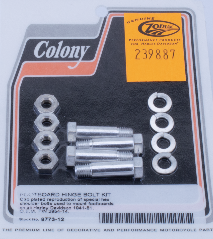 Colony Footboard Parts for Early Big Twin & 45CI – Foot Control