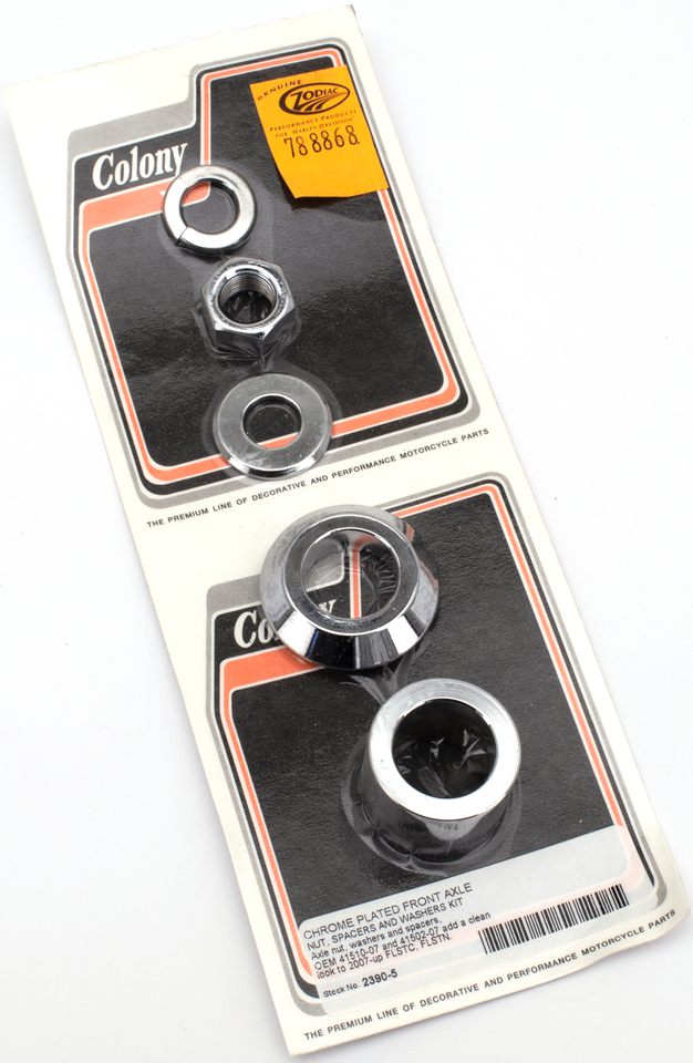 Colony Axle Spacer Kits for Softail – Wheel & Tire