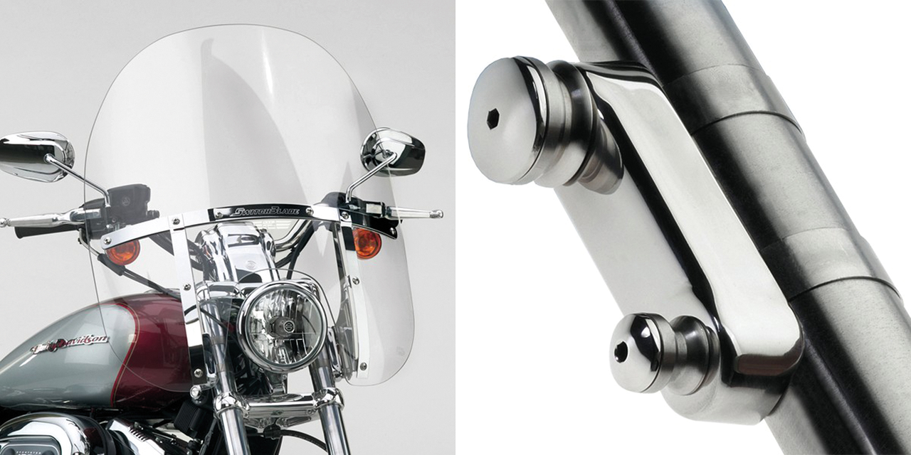 National Cycle Switchblade 2-UP Quick-Release Windshields