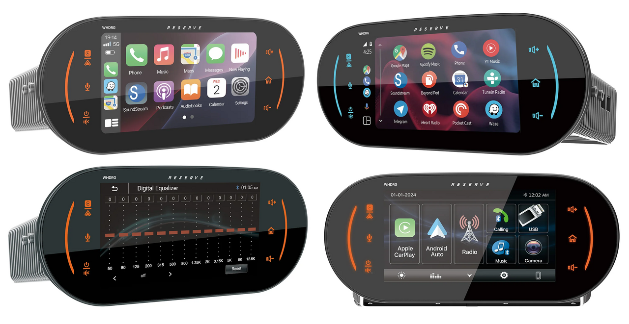 Soundstream GEN2 Radio with Apple Car Play & Android Auto 1998-2013 – Helmets