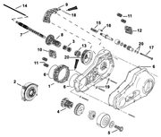 Zodiac Primary Offset Parts – Primary & Clutch